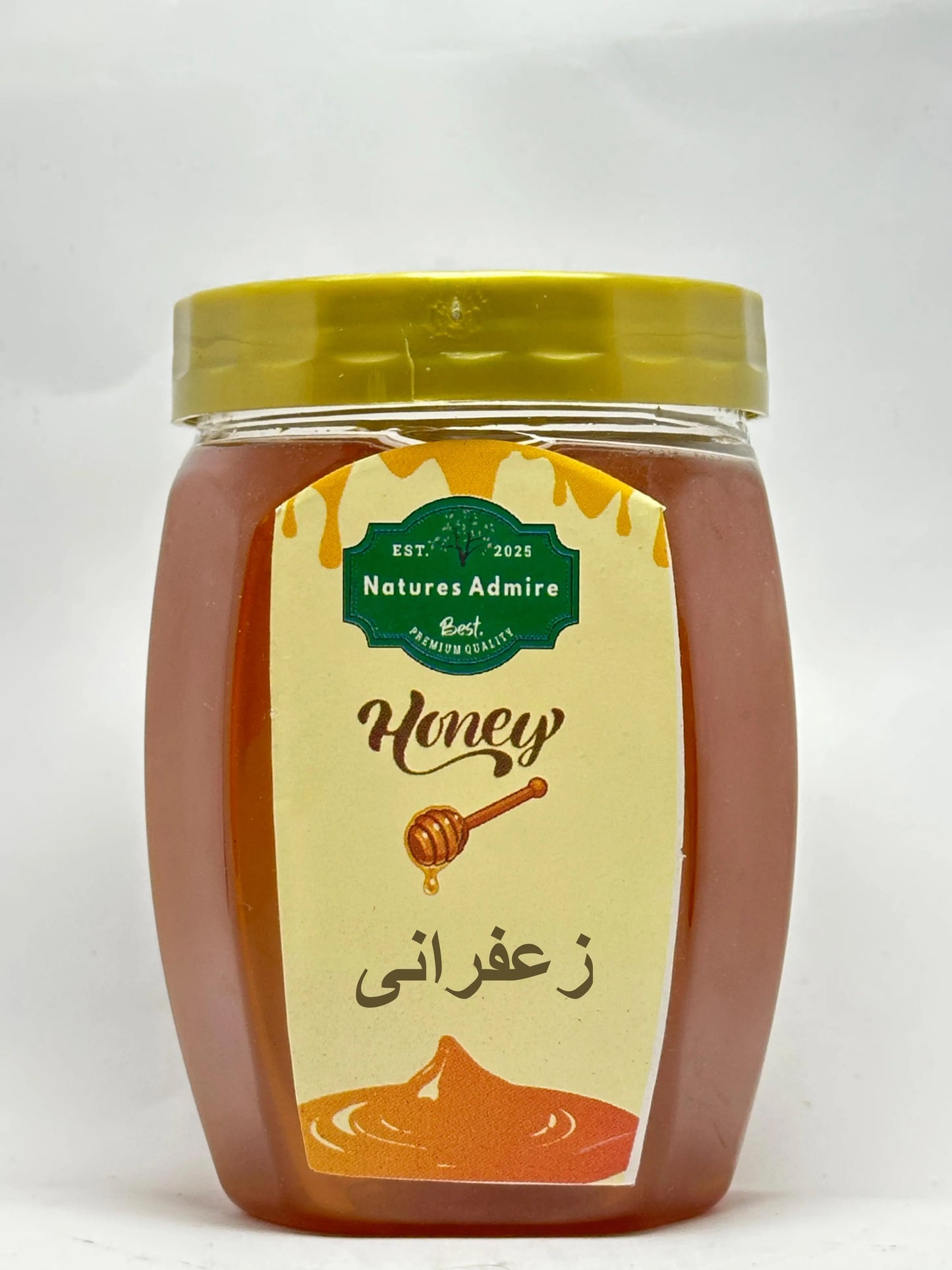 NaturesAdmire – Saffron Honey (زعفرانی شہد) | Zafran Honey – Luxurious Blend of Purity & Wellness